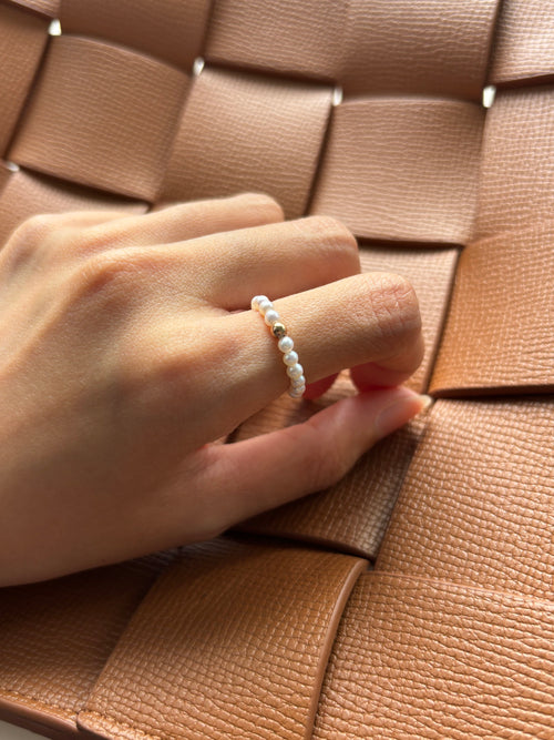 Everyday 2.5-3mm Mini Pearl Minimalist Ring