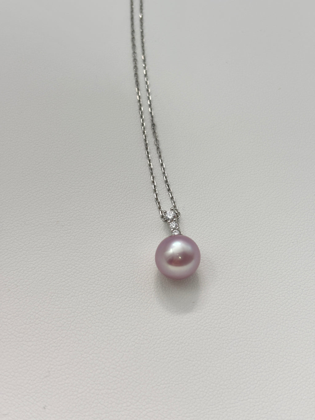 [Giselle] Lilac freshwater pearl necklace