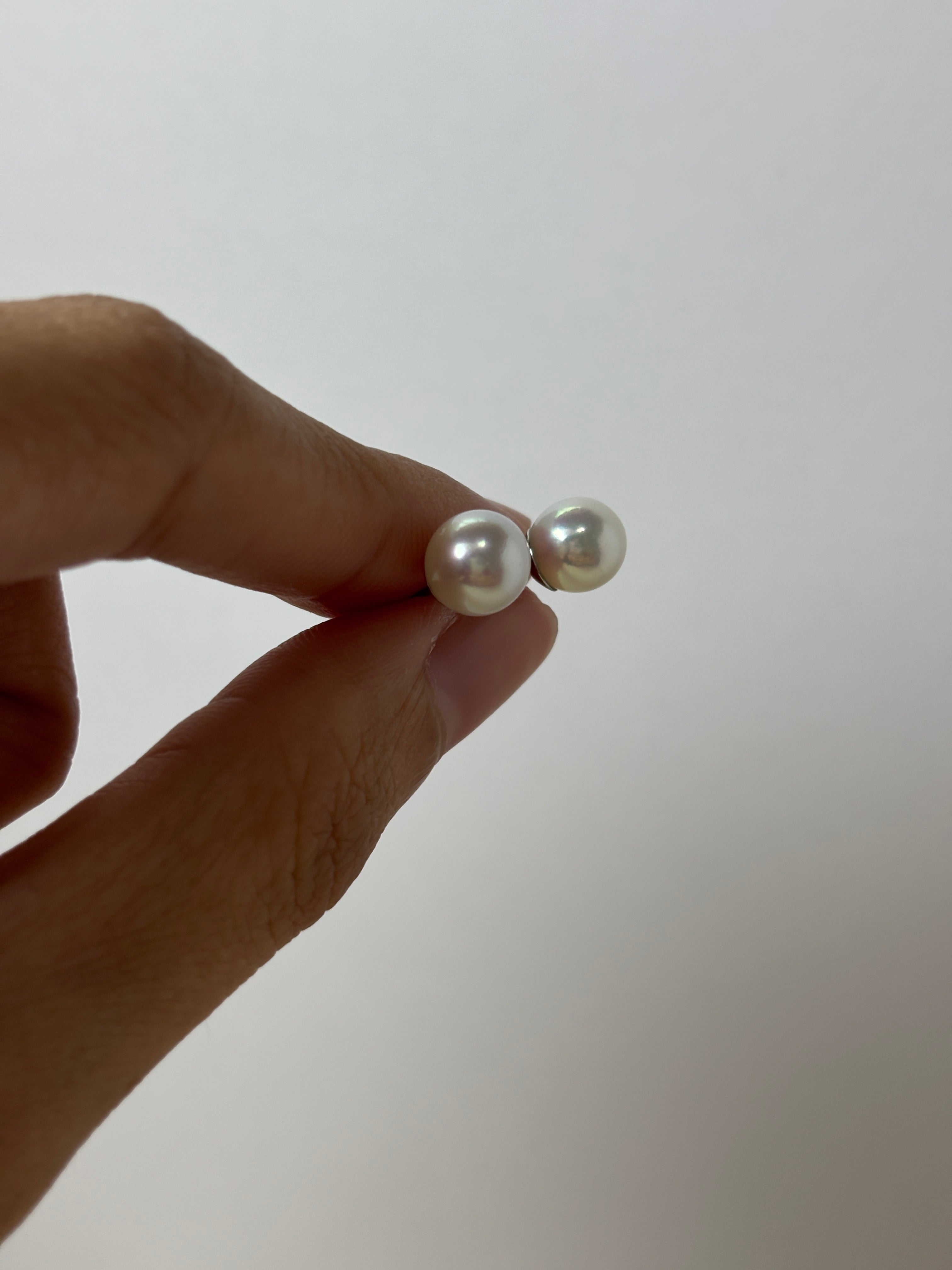 [Grace] 10-11mm Edison Pearl Ear Stud