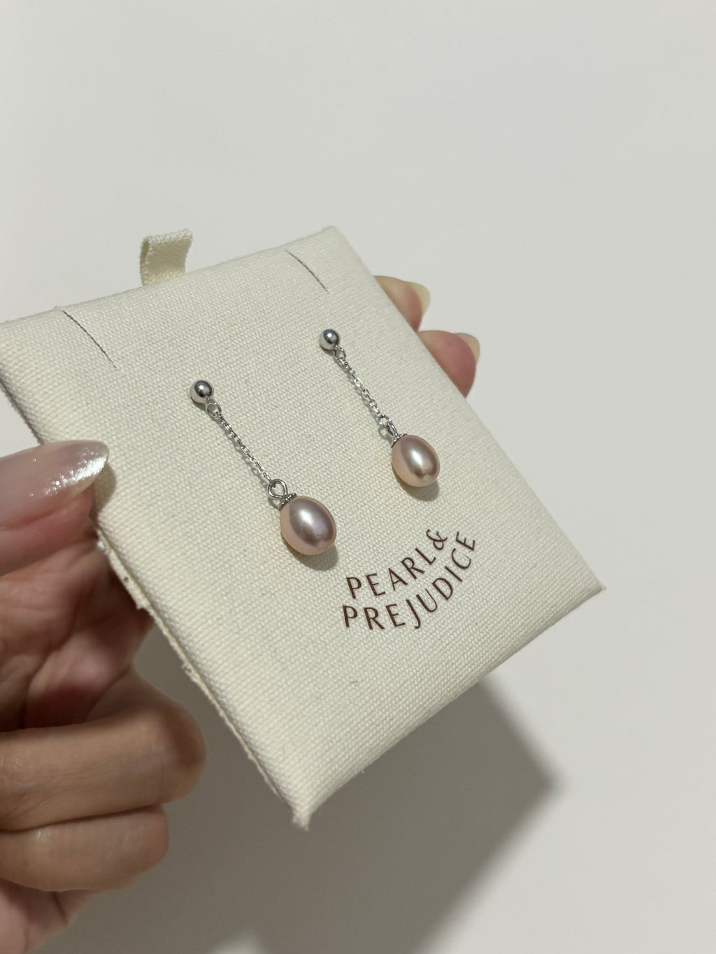 [Marcella] Petite Rice Pearl Earring