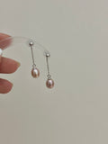 [Marcella] Petite Rice Pearl Earring